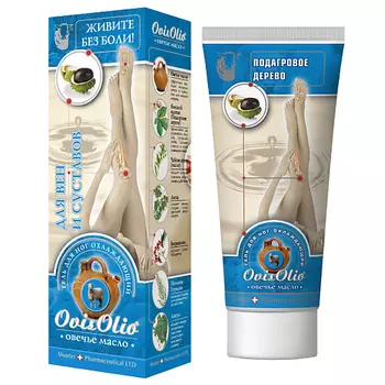 OVISOLIO Гель для ног охлаждающий Подагровое дерево Овечье масло 70.0
