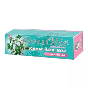 OVISOLIO Крем для ног мятный охлаждающий Овечье Масло 70.0