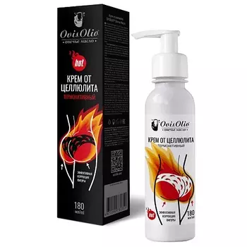 OVISOLIO Крем от целлюлита Овечье Масло термоактивный 180.0