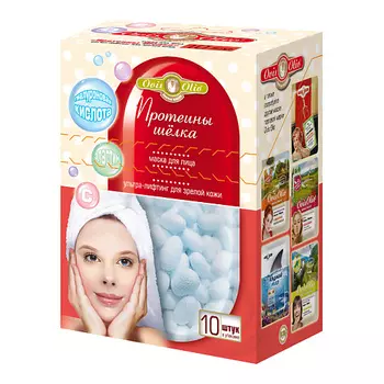 OVISOLIO Маска для лица Протеины Шёлка для зрелой кожи Овечье Масло 10.0
