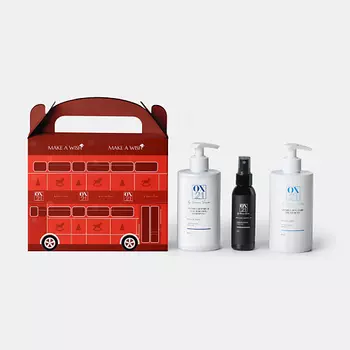 OX21 COSMETICS Новогодний набор для ухода волос Christmas Bus