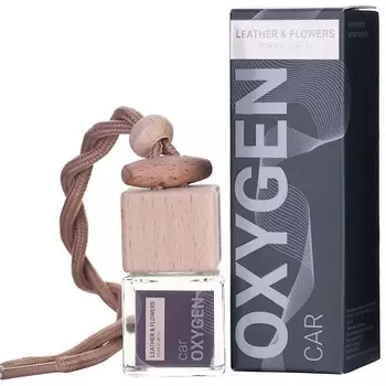 OXYGEN HOME Автомобильный ароматизатор Leather and flowers 7.0