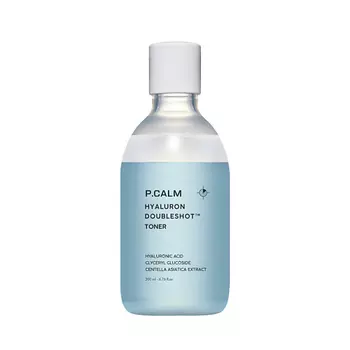 P.CALM Крем-тонер для лица c гиалуроновой кислотой Hyaluron Doubleshot Toner 200.0