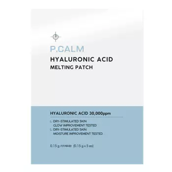 P.CALM Тающие патчи для лица Hyaluron Acid Melting Patch 5.0