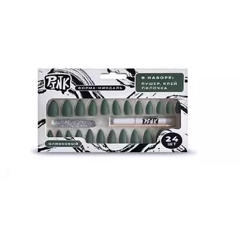 P.INK Набор матовых накладных ногтей