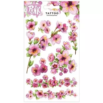 P.INK Наклейки-тату переводные Цветущий миндаль