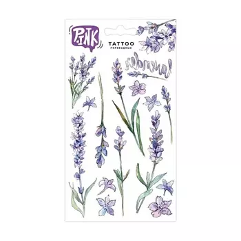 P.INK Наклейки-тату переводные Лаванда