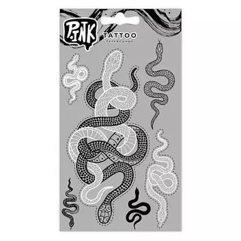 P.INK Наклейки-тату переводные Змеи