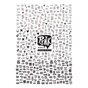 P.INK Слайдеры для ногтей Тикток, пиктограммы