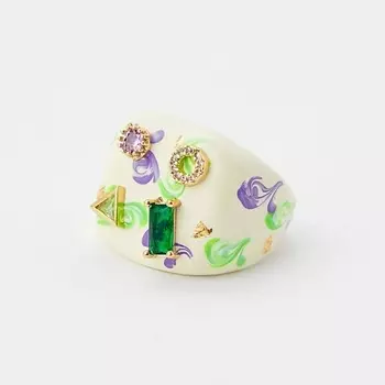 PABUR Кольцо FLOWER 1