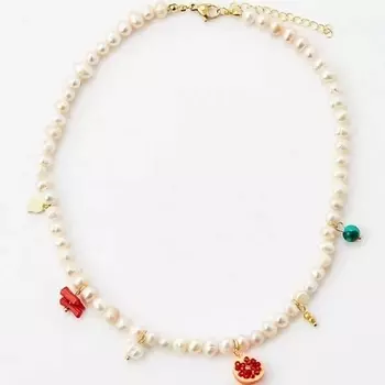 PABUR Колье GRANATE