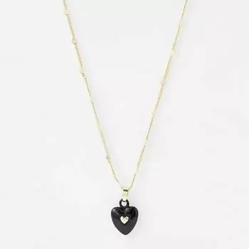 PABUR Колье HEART IN HEART