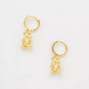 PABUR Серьги BEAR SMAII