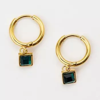 PABUR Серьги BLACK