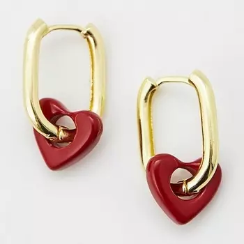 PABUR Серьги HEART