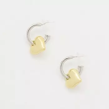 PABUR Серьги HEART PBB0144GS