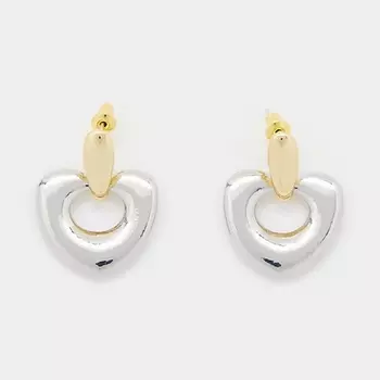 PABUR Серьги HUGE HEART