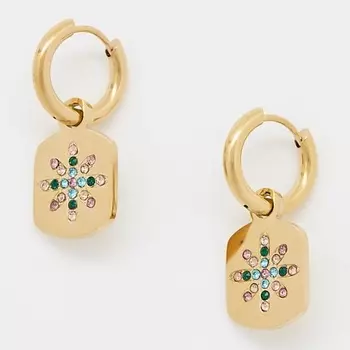 PABUR Серьги PLATE