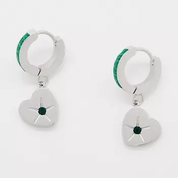 PABUR Серьги STAR HEART