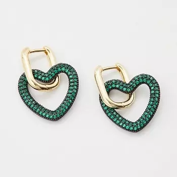 PABUR Серьги SUPER HEART