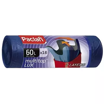 PACLAN MULTI-TOP LUX Мешки для мусора, 60л 16