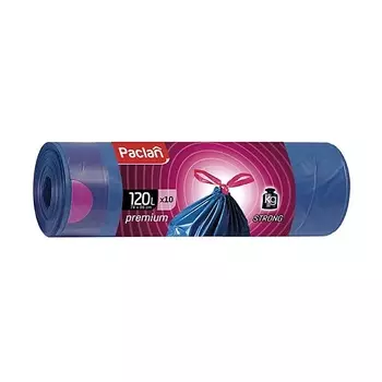PACLAN PREMIUM Мешки для мусора, с тесьмой, 120л 10