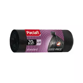 PACLAN STANDART Мешки для мусора, 20л 40.0