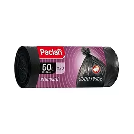 PACLAN STANDART Мешки для мусора, 60л 20.0