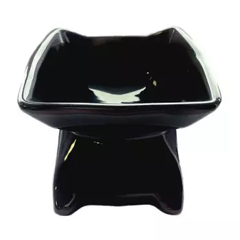 PAFIO Миска керамическая для кошек фигурная " Ушки"