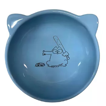 PAFIO Миска керамическая для кошек "Симон" круглая