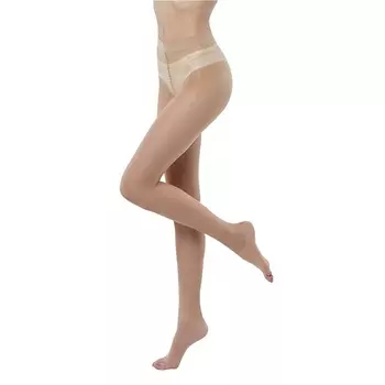 PALAMA Женские коготки WHITE OPEN TOE натуральный 10 den