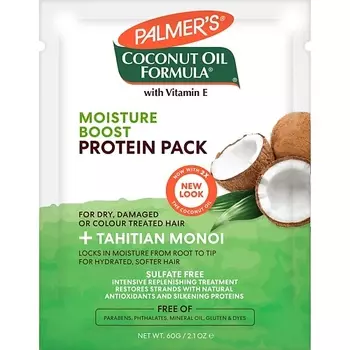 PALMER'S Маска для глубокого увлажнения волос с маслом кокоса и протеинами