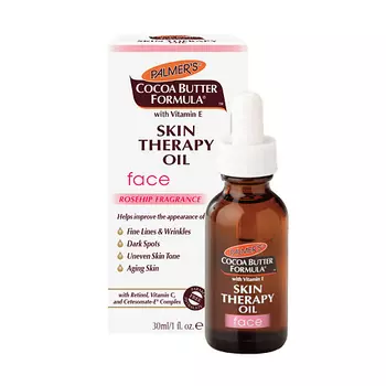 PALMER'S Масло для лица интенсивного действия с маслом какао и маслом шиповника