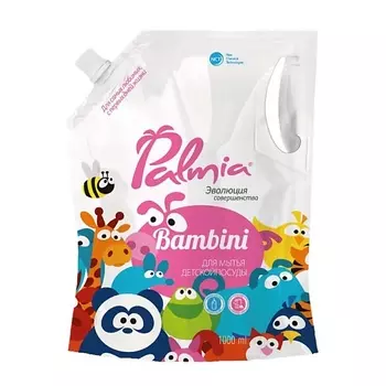 PALMIA Bambini Средство для мытья детской посуды на основе пищевой соды 1000.0