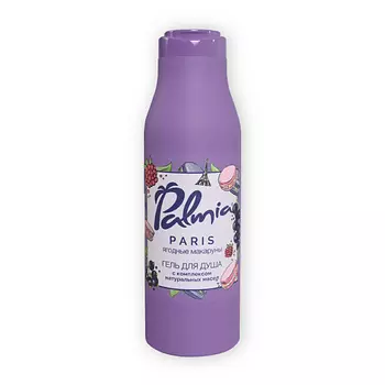PALMIA Гель для душа "Paris" ягодные макаруны 400.0