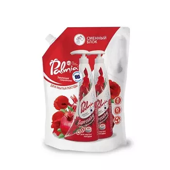 PALMIA Средство для мытья посуды с ароматом граната и красных маков Espressiva