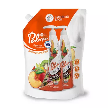 PALMIA Средство для мытья посуды с ароматом тропических фруктов Tropica