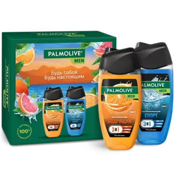 PALMOLIVE Men Подарочный набор "Восстанавливающий Цитрусовый Заряд"