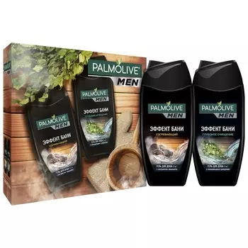 PALMOLIVE Подарочный набор PALMOLIVE MEN "Эффект Бани"