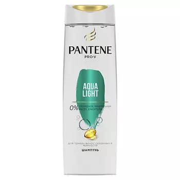 PANTENE Шампунь для волос AQUA LIGHT для тонких и склонных к жирности волос