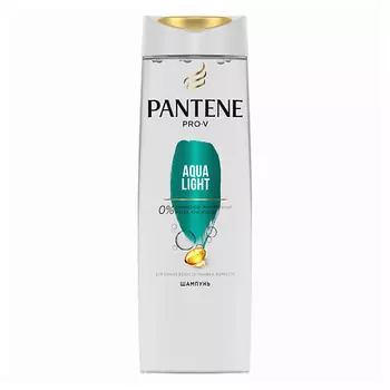 PANTENE Шампунь для волос AQUA LIGHT для тонких и склонных к жирности волос