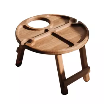 PANWORK Складной винный столик с менажницей бук 15.0