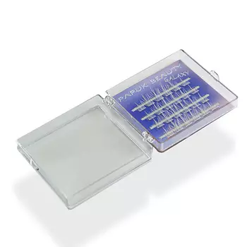 PAPUK BEAUTY Накладные ресницы пучки GALAXY white 24.0