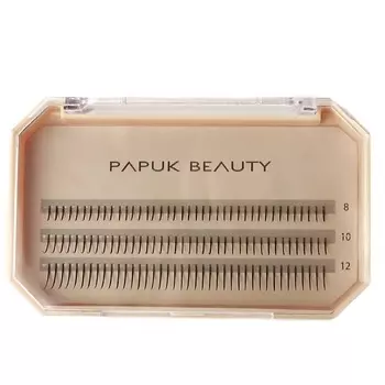 PAPUK BEAUTY Накладные ресницы пучки 01 1.0