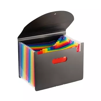 PARCHMENT Папка для документов на резинке, настольный органайзер А4 для бумаг