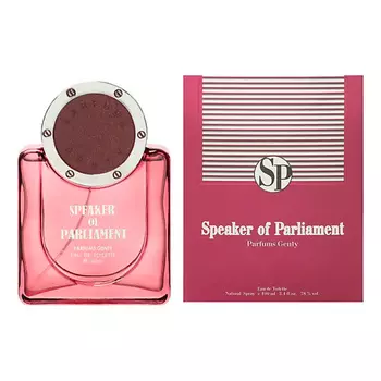 PARFUMS GENTY Speaker of parliament 100