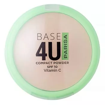 PARISA COSMETICS Пудра для лица прессованная Base4U PP-02