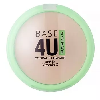 PARISA COSMETICS Пудра для лица прессованная Base4U PP-02
