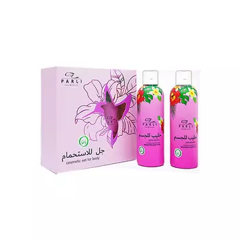 PARLI Подарочный набор парфюмированный гель для душа и молочко для тела