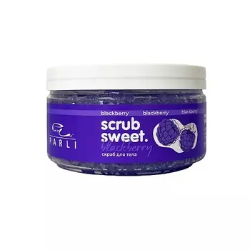 PARLI Скраб для тела cахарно-солевой Ежевика Scrub Sweet Blackberry 300.0